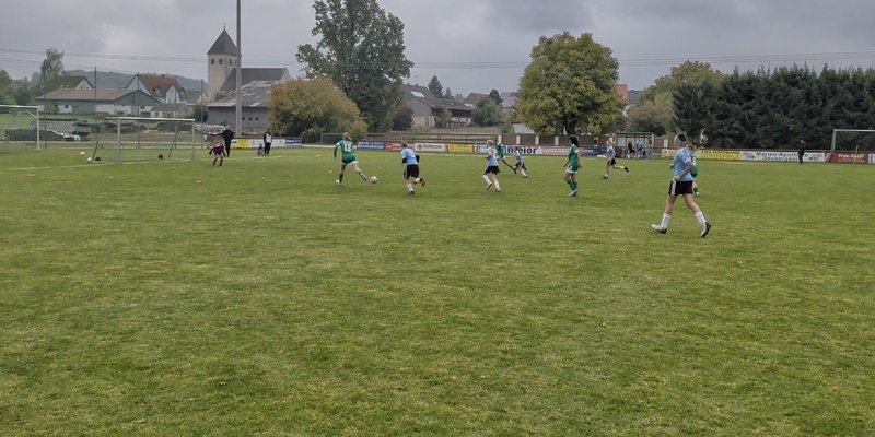 Spielszene in der zweiten Halbzeit